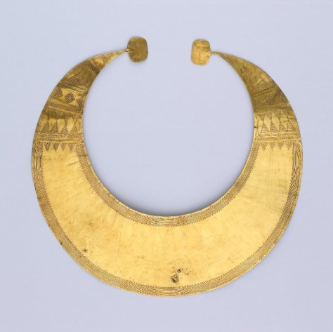 Blessington Lunula; The British Museum