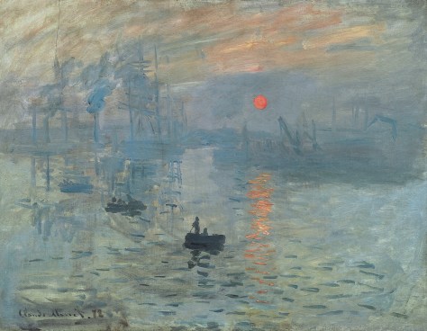Impression; Sunrise by Claude Monet 1872