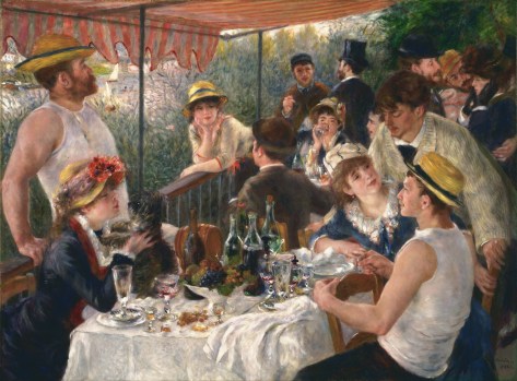Luncheon of the Boating Party (Le déjeuner des canotiers) 1881